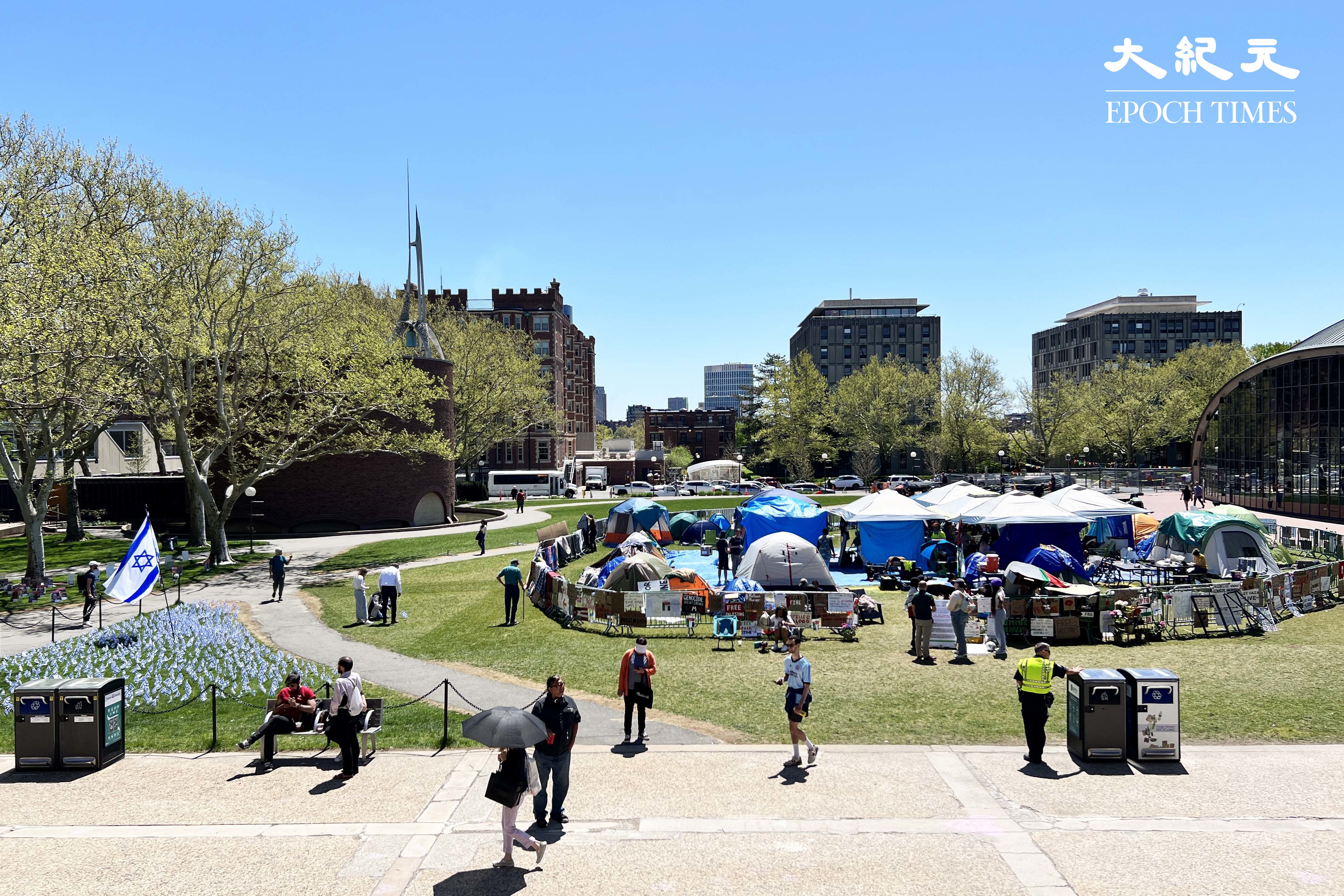 [新聞] 哈佛要求露營抗議者解散 MIT清場失敗
