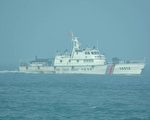 中共海警船偕公務船闖金門水域 遭台灣驅離