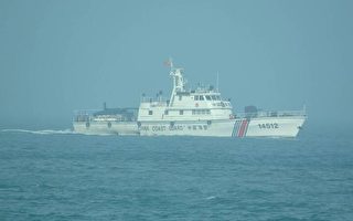 中共海警船偕公務船闖金門水域 遭台灣驅離