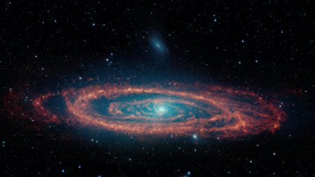 NASA图片说明超大质量黑洞如何进食