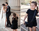 9岁小女孩为新人拍摄婚礼 结果惊呆众人