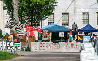 哈佛大学露营抗议者同意解散