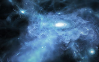 科学家发现宇宙初期星系进食气体催生恒星