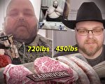 720磅重男子以“肉食减肥法”甩掉270磅