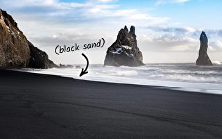 组图：冰岛瑰丽玄幻又危险的黑海滩