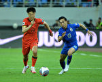 世預賽：中國男足平泰國 晉級形勢急轉直下