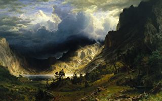 比爾施塔特畫筆下電影般的美國西部風光