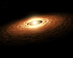 天文学家发现一颗年轻恒星周围有大量碳分子