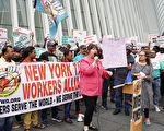 不滿Uber屏蔽排班彈性 紐約市逾三百司機抗議