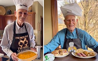 92岁爷爷与数千名社媒粉丝分享美味食谱