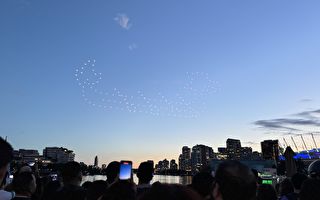 溫哥華第36屆龍舟節  無人機群首演慶端午