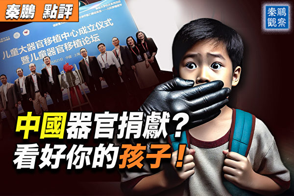 【秦鵬觀察】中國器官捐獻？看好你的孩子！