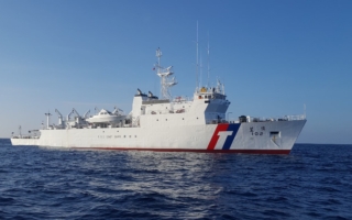 澎湖渔船金门外海遭中国海警驱离 海巡署：加强巡护