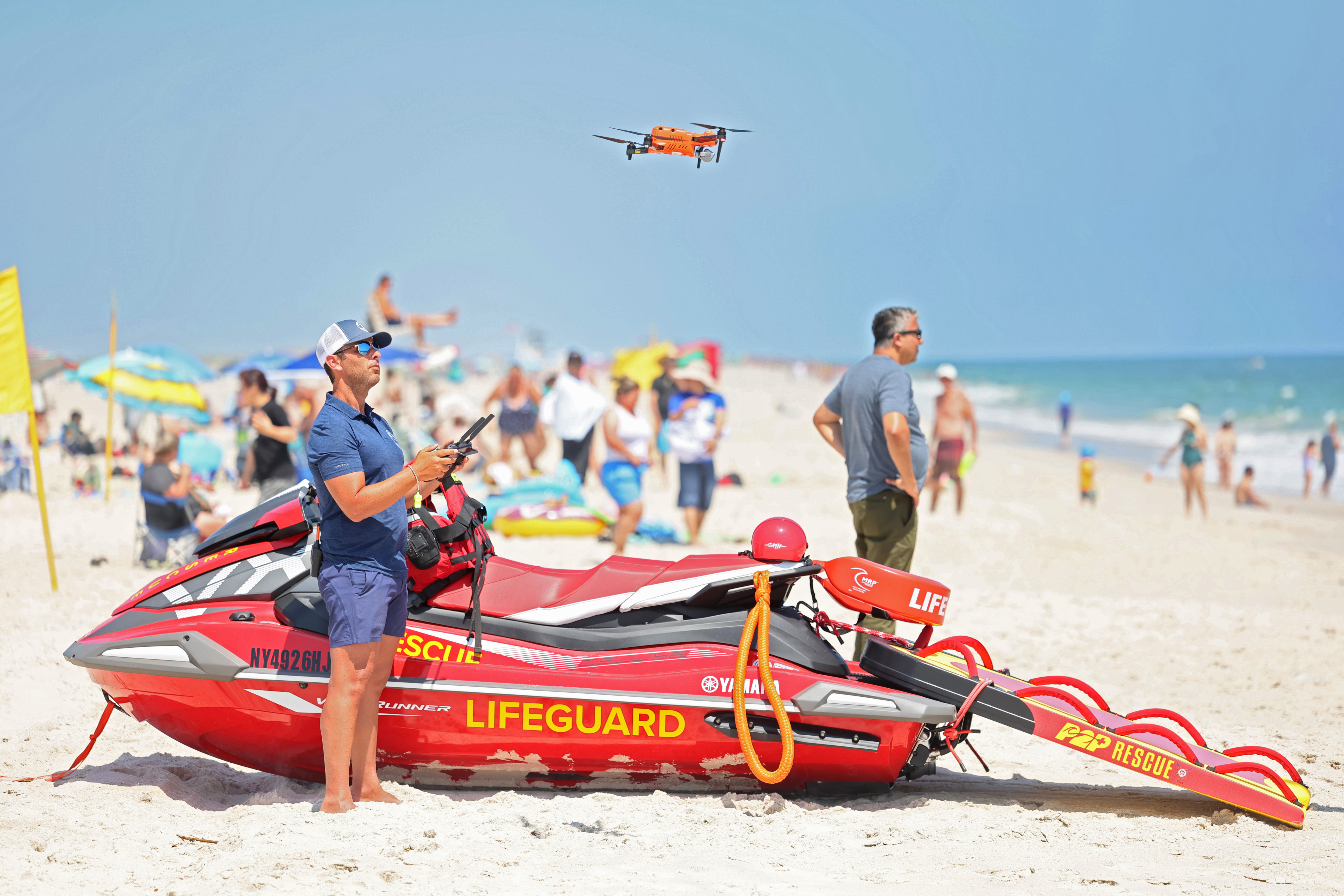 扩大监控鲨鱼踪迹纽约长岛增加无人机| 大纪元