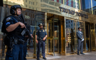 川普遇刺事件后纽约市加强安保