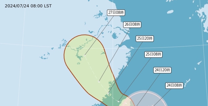 强台凯米雨带对流旺盛 专家：类似当年莫拉克