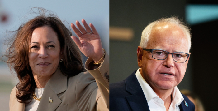 贺锦丽宣布明州州长沃尔兹为竞选搭档