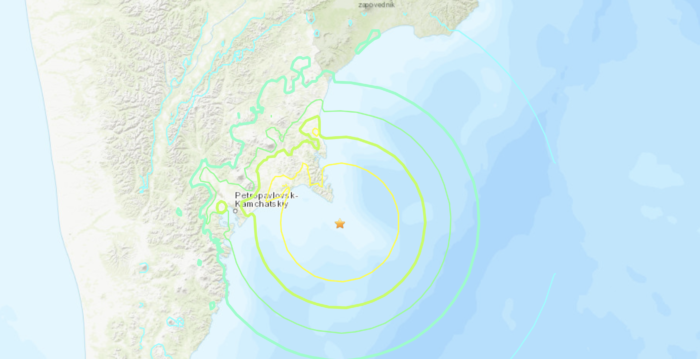 堪察加逾70年来最强震 海啸淹没俄东海岸小镇
