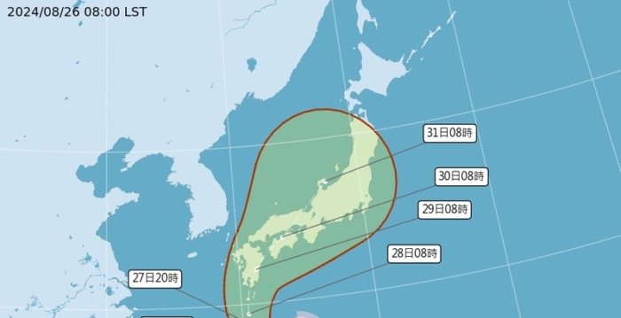 珊珊台风逼近日本 专家：或登陆九州四国本州