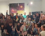 黄翔和兰德尔“星云交响诗”画展曼哈顿开幕