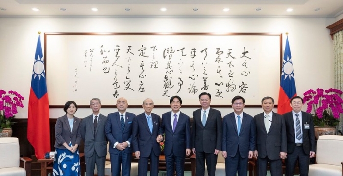 大桥光夫见赖清德：致力日台关系持续发展