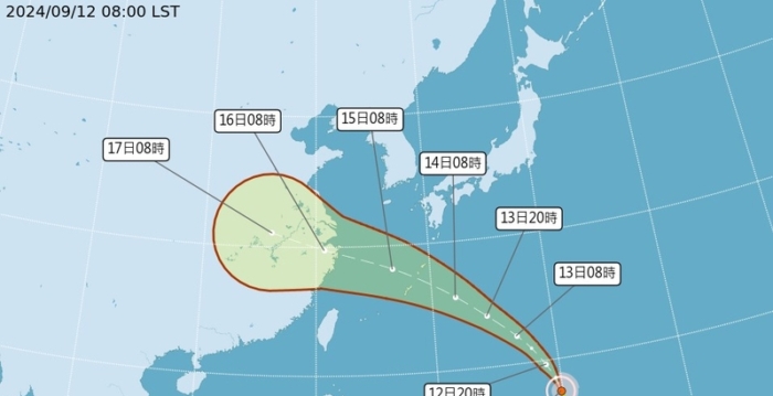 专家：贝碧佳台风朝日本前进 16日登陆浙江