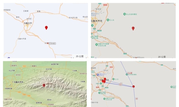 新疆乌鲁木齐市达坂城区发生4.6级地震