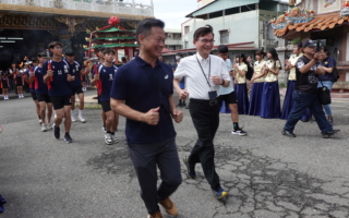 113年嘉市中小学联合运动会 圣火引燃暨传递