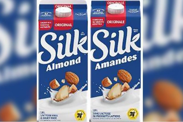 安省召回Silk 品牌杏仁奶。（食品检验局）