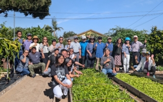南加台僑10月慶生 園藝同好分享家鄉味