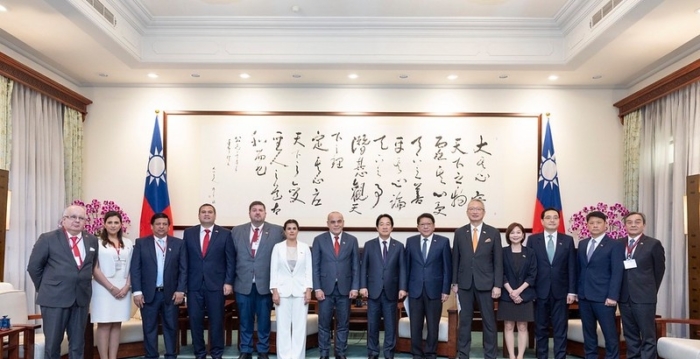 巴拉圭参议长拜会赖清德:重申邦谊坚定承诺