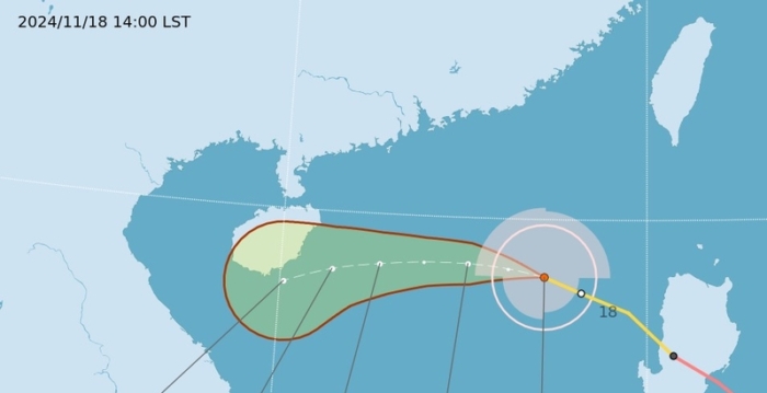 台湾一周天气预报 北部东北部天气湿凉