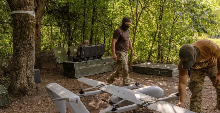 乌克兰展示新型“火箭无人机” 可飞700公里