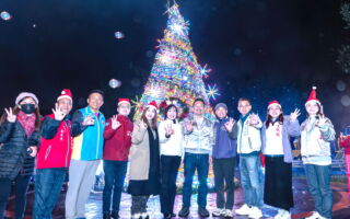 2024三安環保聖誕節 桃園逐年增高的環保聖誕樹