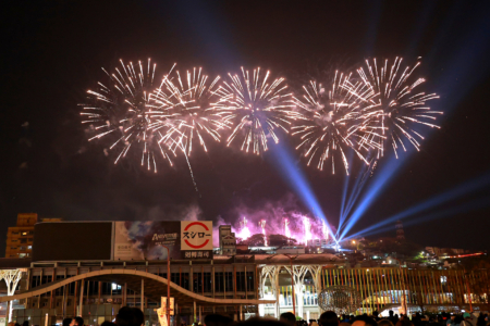 基隆以歷年最長煙火秀迎接2025年的到來