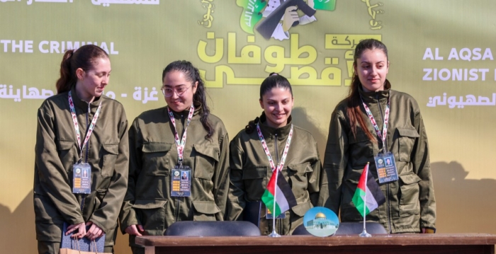 加沙人质释放第二轮 4名以色列女士兵获释