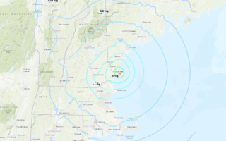 缅因州发生3.8级地震 麻州有震感
