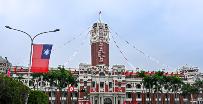 台总统府节能 即日起夜间景观照明午夜关闭