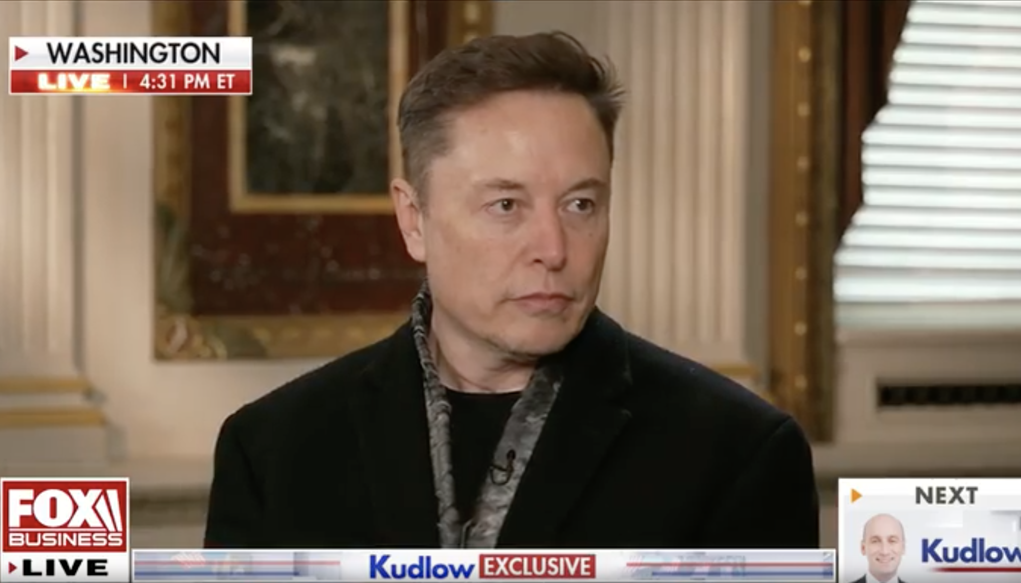 马斯克接受电视采访介绍DOGE最新工作细节| 伊隆·马斯克| Doge | 政府效率部| 大纪元