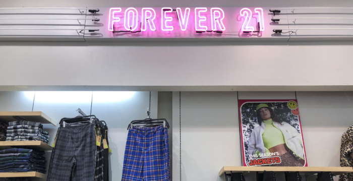 Forever 21二度申请破产保护 将关闭所有门店