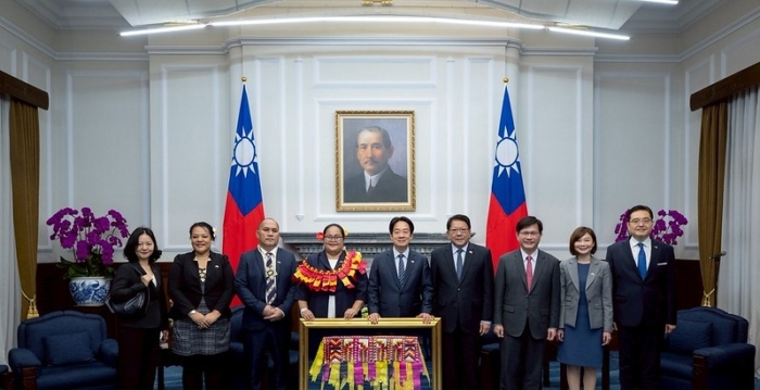 吐瓦鲁新任驻台大使：强化邦谊及合作关系