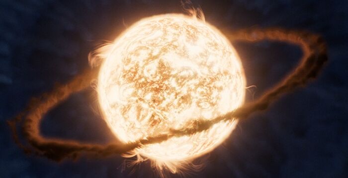 行星靠近恒星而被吞噬 韦伯望远镜还原真相