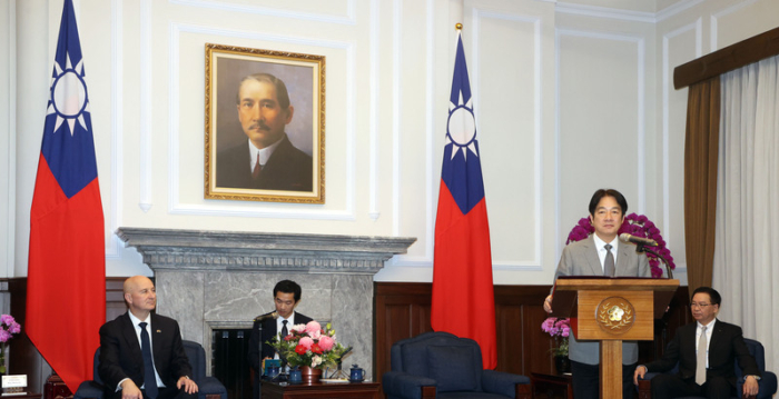 赖清德见美跨党派参议员 盼共同打造非红供应链