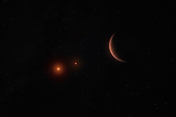 行星以垂直軌道繞罕見雙星運行 令科學家驚歎