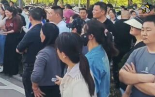 抗議漲租 安徽數百商戶連續四次到政府集會