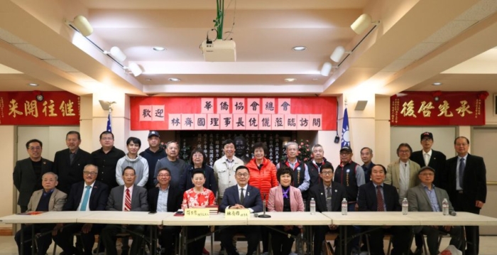 华侨协会林齐国首访旧金山 传统侨社热情接待