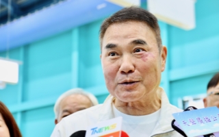 竹南鎮全民運動館即將完工 縣長視察工程進度