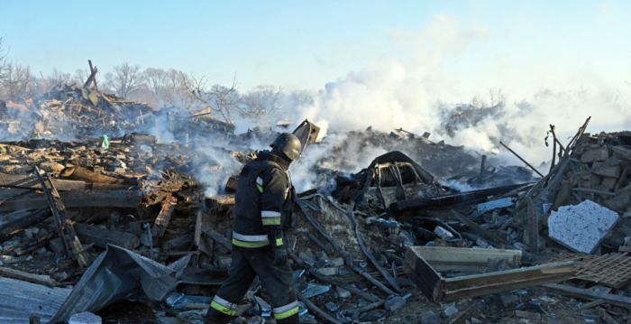 俄罗斯无人机连夜袭击乌克兰 造成1死逾50伤