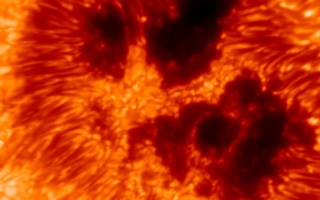 最大太陽望遠鏡首圖曝光 太陽黑子面積超美國