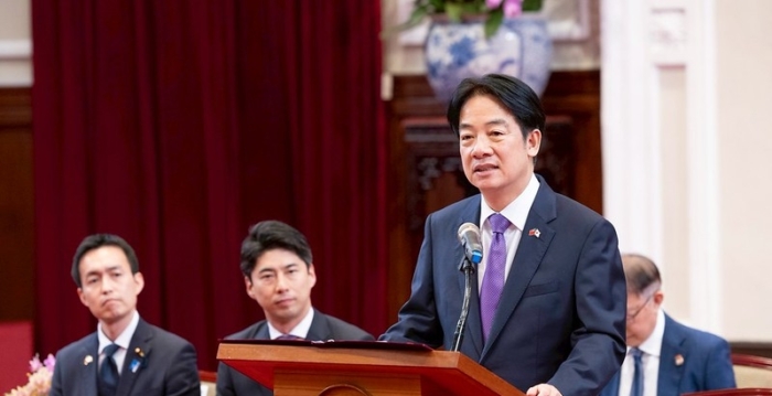 见自民党青年局访团 赖清德盼台日深化合作